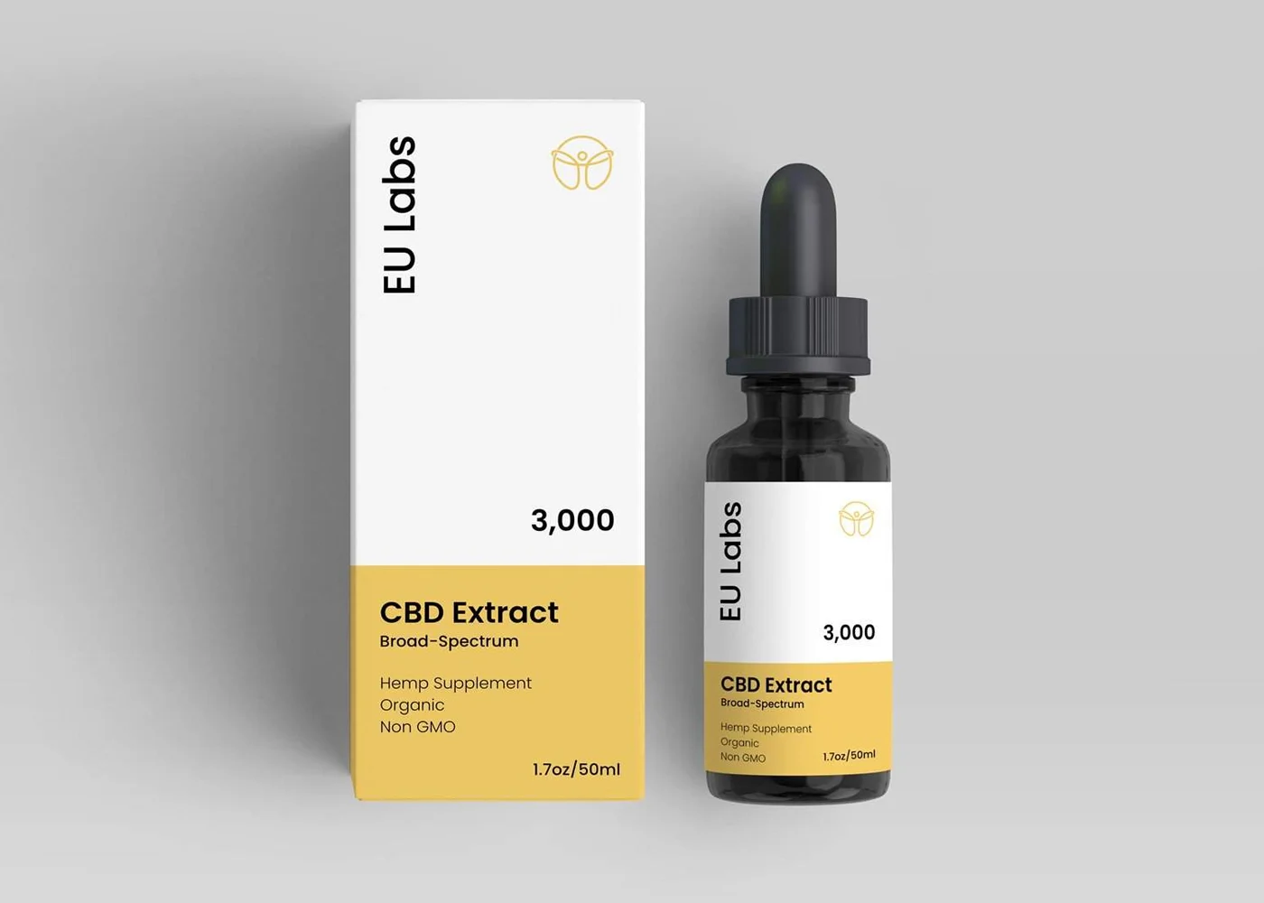 3000mg broad-spectrum CBD oil bottle, zero THC — CBD Oil Sunshine Coast