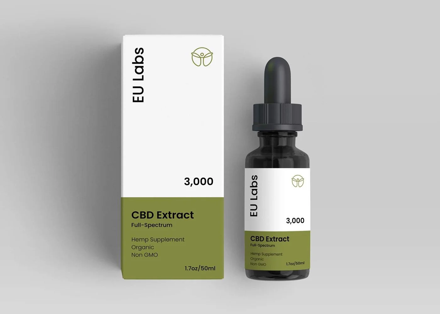 3000mg full-spectrum CBD oil dropper over a 50ml bottle — CBD Oil Sunshine Coast